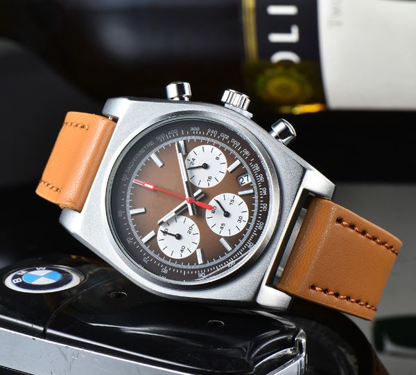 2023 new watch men's leisure diamond watches gold steel case leather quartz wristwatch strap male relogio masculino zen3, Slivery;brown
2023 new watch men's leisure diamond watches gold steel case leather quartz wristwatch strap male relogio masculino zen3, Slivery;brown