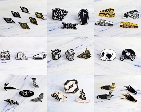 pins brooches set enamel pins punk dark black brooch witch magic skull vampire button denim badge gothic lapel custom jewelry gif71116913, Gray
pins brooches set enamel pins punk dark black brooch witch magic skull vampire button denim badge gothic lapel custom jewelry gif71116913, Gray