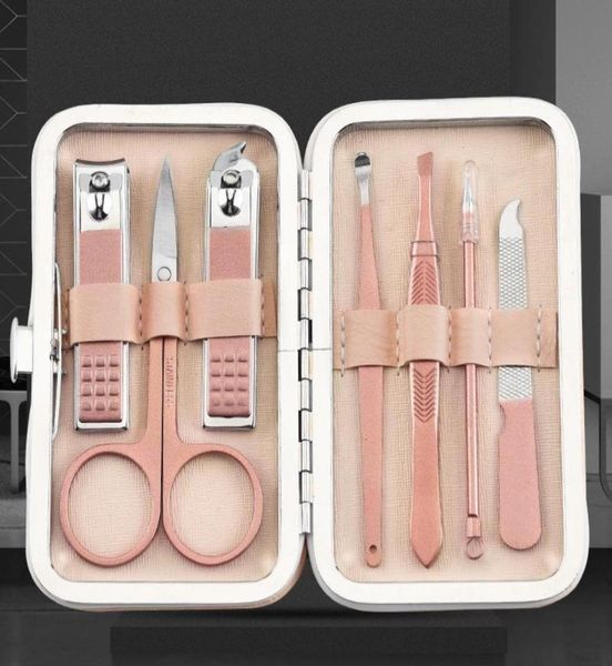nail art kits 7pcs clippers set portable travel stainless steel black pedicure scissor tweezer manicure kit tools6852947
nail art kits 7pcs clippers set portable travel stainless steel black pedicure scissor tweezer manicure kit tools6852947