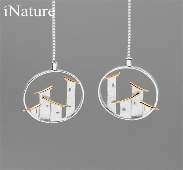 inature 925 sterling silver handmade folk house long drop earrings for women statement jewelry gift 2103173400992
inature 925 sterling silver handmade folk house long drop earrings for women statement jewelry gift 2103173400992