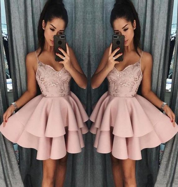 2019 dusty pink spaghetti short homecoming dresses backless lace appliqued cocktail party gown mini prom evening dresses4512328, Blue;pink
2019 dusty pink spaghetti short homecoming dresses backless lace appliqued cocktail party gown mini prom evening dresses4512328, Blue;pink