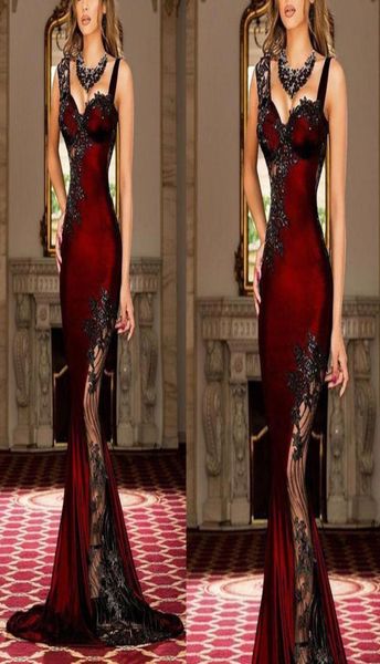 mermaid prom dresses burgundy 2019 sweetheart neckline lace appliques beading sequins flowers velvet evening gowns long evening dr5392788, Black
mermaid prom dresses burgundy 2019 sweetheart neckline lace appliques beading sequins flowers velvet evening gowns long evening dr5392788, Black