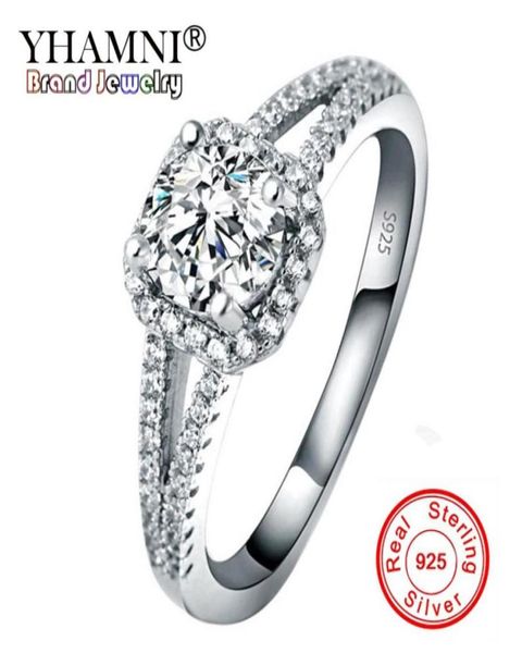 yhamni fashion jewelry original natural 925 solid silver wedding ring set 6mm cz diamond engagemen rings for women gift zrsr0894963602470, Slivery;golden
yhamni fashion jewelry original natural 925 solid silver wedding ring set 6mm cz diamond engagemen rings for women gift zrsr0894963602470, Slivery;golden