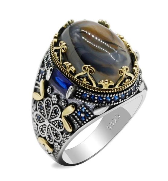 925 sterling silver turkish classic vintage brass jewelry rings with gemstone natural agate stone for men women birthday gift 21122324517, Slivery;golden
925 sterling silver turkish classic vintage brass jewelry rings with gemstone natural agate stone for men women birthday gift 21122324517, Slivery;golden