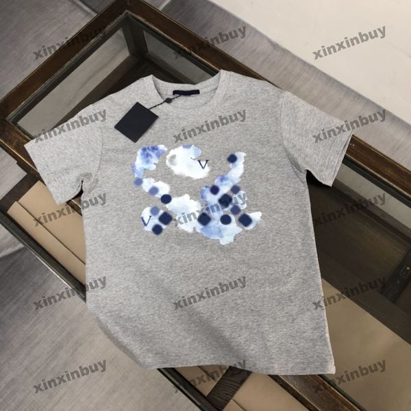 xinxinbuy men designer tee t shirt 23ss paris tie dye letter printing short sleeve cotton women apricot khaki blue gray s-3xl, Black;brown
xinxinbuy men designer tee t shirt 23ss paris tie dye letter printing short sleeve cotton women apricot khaki blue gray s-3xl, Black;brown