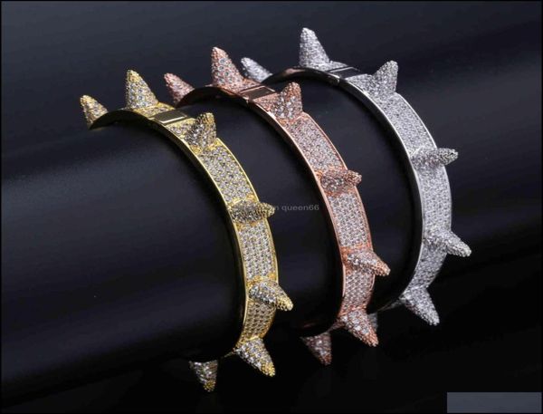charm jewelryluxury iced out bling cubic zircon hip hop rose gold sier color rivet bracelets spike bangles gifts for men women dro6098170, Golden;silver
charm jewelryluxury iced out bling cubic zircon hip hop rose gold sier color rivet bracelets spike bangles gifts for men women dro6098170, Golden;silver