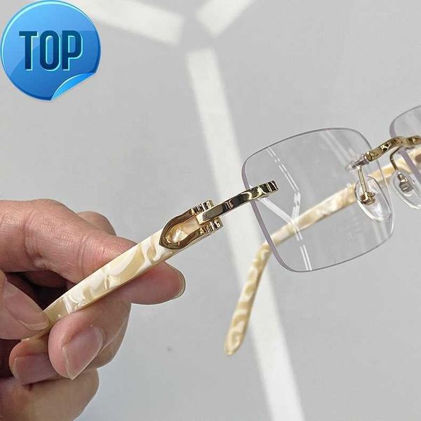 upscale custom men ivory color buffalo horn shape fashion small square sun shades glasses trendy rimless sunglasses women 2021, White;black
upscale custom men ivory color buffalo horn shape fashion small square sun shades glasses trendy rimless sunglasses women 2021, White;black