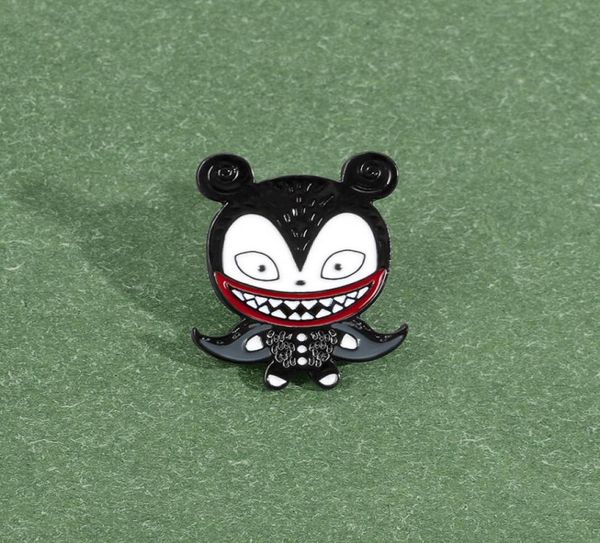 new cartoon punk dark cloak ghost clown big mouth mouse enamel animation character pin child denim clothes lapel pendant jewelry g7393725, Blue
new cartoon punk dark cloak ghost clown big mouth mouse enamel animation character pin child denim clothes lapel pendant jewelry g7393725, Blue