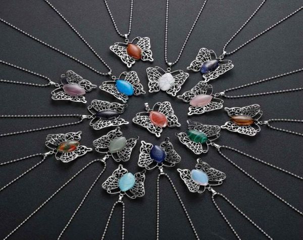 qimoshi butterfly pendant necklace men and women natural stone stainless steel fashion items 12 pieces of jewelry8628900, Silver
qimoshi butterfly pendant necklace men and women natural stone stainless steel fashion items 12 pieces of jewelry8628900, Silver