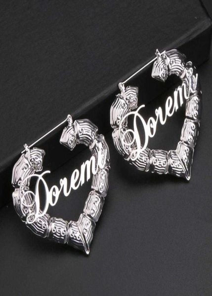 doremi 7cm stainless steel bamboo custom heart shape earrings customize name earrings bamboo style custom hoop earrings numbers 216906305, Golden;silver
doremi 7cm stainless steel bamboo custom heart shape earrings customize name earrings bamboo style custom hoop earrings numbers 216906305, Golden;silver