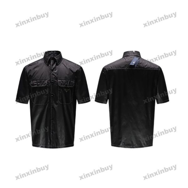 xinxinbuy men designer tee t shirt 23ss white line metal triangle label pocket nylon short sleeve cotton women black m-3xl, Black;brown
xinxinbuy men designer tee t shirt 23ss white line metal triangle label pocket nylon short sleeve cotton women black m-3xl, Black;brown