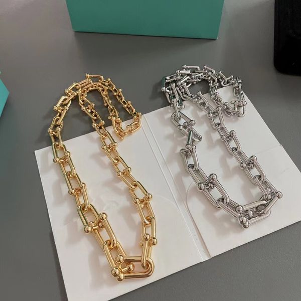 designer luxury european and american titanium steel u-shaped necklace niche design sense everything matching ins horseshoe chain personalit, Silver
designer luxury european and american titanium steel u-shaped necklace niche design sense everything matching ins horseshoe chain personalit, Silver
