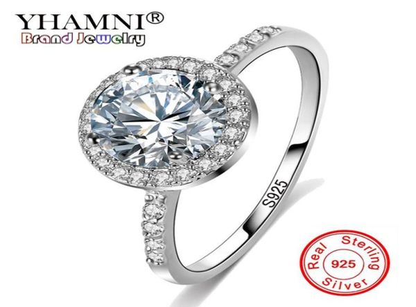 yhamni fashion genuine real 925 sterling silver rings fine jewelry 1 carat cz diamant wedding engagement rings for women j29001649803, Slivery;golden
yhamni fashion genuine real 925 sterling silver rings fine jewelry 1 carat cz diamant wedding engagement rings for women j29001649803, Slivery;golden