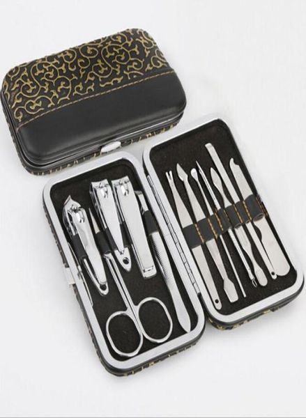 stainless steel 12pcs pedicure manicure set nail care clippers cleaner cuticle grooming kit with leather case5386671
stainless steel 12pcs pedicure manicure set nail care clippers cleaner cuticle grooming kit with leather case5386671