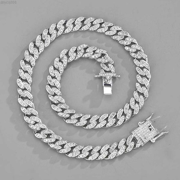 designer jewelry hiphop punk fashionable cuban link chain iced out bling micro-set diamond rhinestone gold plated necklace, Silver
designer jewelry hiphop punk fashionable cuban link chain iced out bling micro-set diamond rhinestone gold plated necklace, Silver