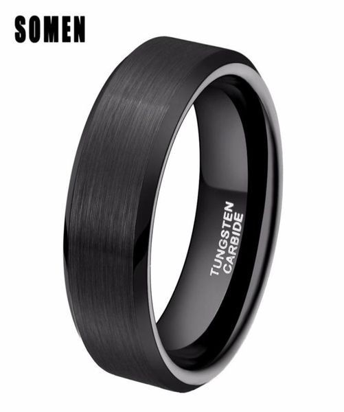 somen ring men classic 8mm pure black tungsten ring brushed finished wedding band trendy male jewelry engagement love ring bague j8679509, Slivery;golden
somen ring men classic 8mm pure black tungsten ring brushed finished wedding band trendy male jewelry engagement love ring bague j8679509, Slivery;golden