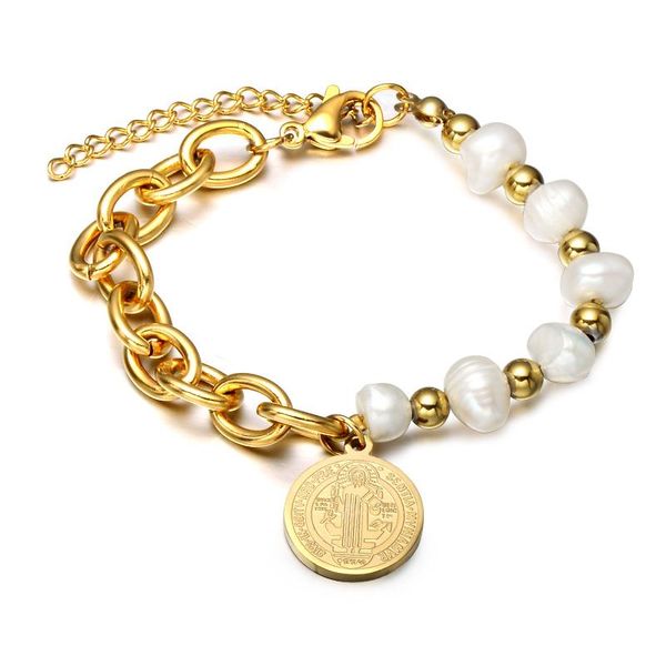 bangle wtreb019 trendy stainless steel bracelet pearl beads ip gold electroplated bracelet women fashion religion bracelet jewelry, Black
bangle wtreb019 trendy stainless steel bracelet pearl beads ip gold electroplated bracelet women fashion religion bracelet jewelry, Black