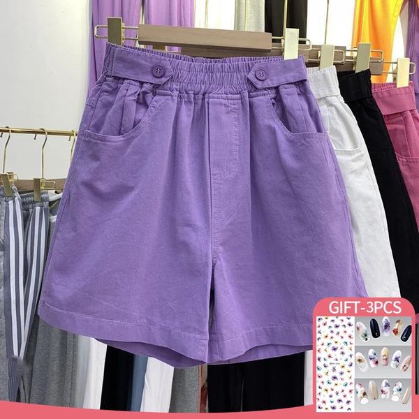 shorts 2023 shorts women casual summer high waist button shorts women clothing korean fashion thin and loose wideleg pants, White;black
shorts 2023 shorts women casual summer high waist button shorts women clothing korean fashion thin and loose wideleg pants, White;black
