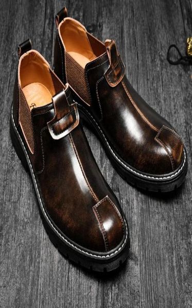 boots classic business men039s dress shoes leather slip on ankle bare black brown casual short booties men elegant formal4240889
boots classic business men039s dress shoes leather slip on ankle bare black brown casual short booties men elegant formal4240889