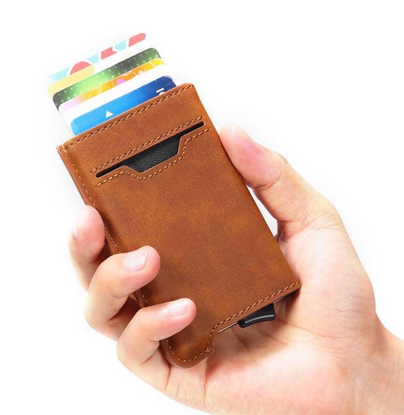 men business badge holder small rfid metal cardholder fit cards wallets30645983388, Brown;gray
men business badge holder small rfid metal cardholder fit cards wallets30645983388, Brown;gray