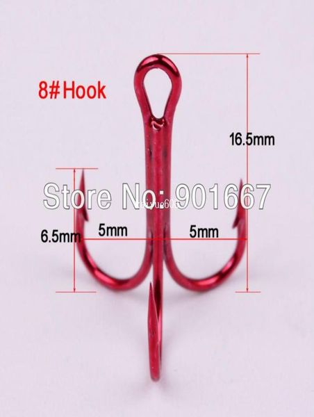 500pclot new red color fishing equipment 8 fishing hook high carbon steel treble hooks fishing tackle 9757591
500pclot new red color fishing equipment 8 fishing hook high carbon steel treble hooks fishing tackle 9757591