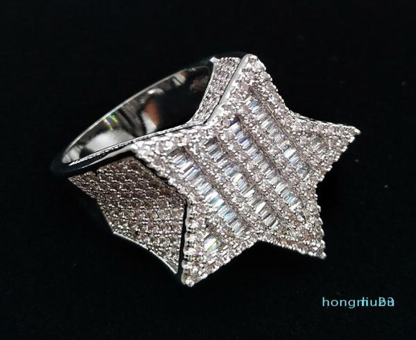 18k gold white gold mens new bling cubic zirconia pentagram hip hop ring guys full diamond iced out rapper jewelry gifts for boy1132422, Silver
18k gold white gold mens new bling cubic zirconia pentagram hip hop ring guys full diamond iced out rapper jewelry gifts for boy1132422, Silver
