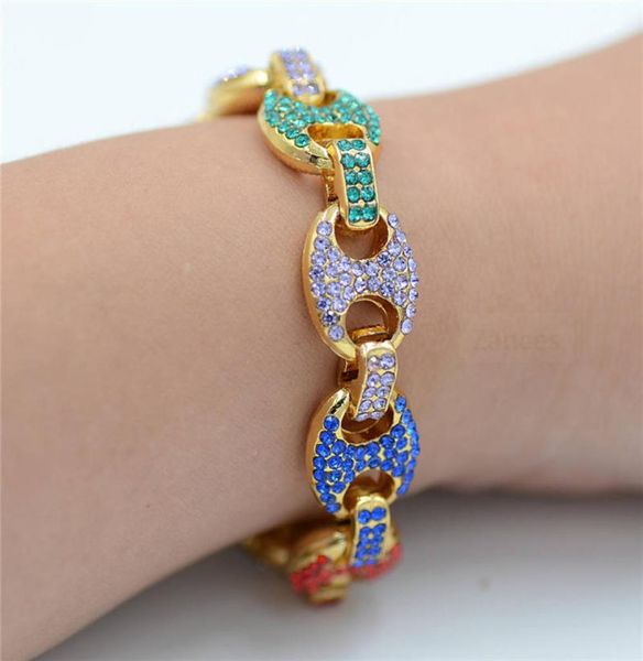 new color full diamond bracelet hip hop bracelet fashion men039s cuban chain alloy jewelry 4 colors2715216, Golden;silver
new color full diamond bracelet hip hop bracelet fashion men039s cuban chain alloy jewelry 4 colors2715216, Golden;silver