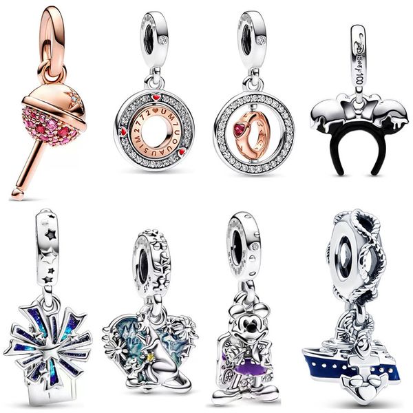2023 new designer jewelry charms 925 silver fashion love heart pendant diy fit pandora necklace bracelet for women's party gift, Black
2023 new designer jewelry charms 925 silver fashion love heart pendant diy fit pandora necklace bracelet for women's party gift, Black