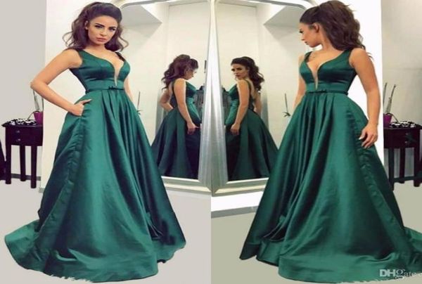 2018 elegant dark green a line evening dresses v neck long prom dresses with pockets simple satin formal evening dresses for women7098664, Black;red
2018 elegant dark green a line evening dresses v neck long prom dresses with pockets simple satin formal evening dresses for women7098664, Black;red