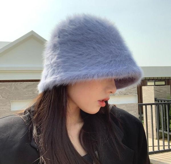 beanie hat winter womens fashion solid color rabbit fur bucket cap fishermans retro knitted wool basin 2104218821233, Blue;gray
beanie hat winter womens fashion solid color rabbit fur bucket cap fishermans retro knitted wool basin 2104218821233, Blue;gray