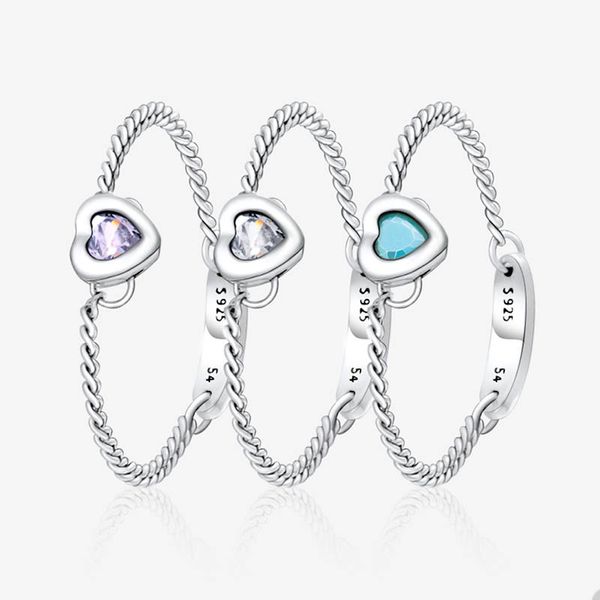 925 sterling silver chain heart ring for pandora crystal diamond wedding party jewelry designer rings for women girlfriend gift love ring wi, Slivery;golden
925 sterling silver chain heart ring for pandora crystal diamond wedding party jewelry designer rings for women girlfriend gift love ring wi, Slivery;golden