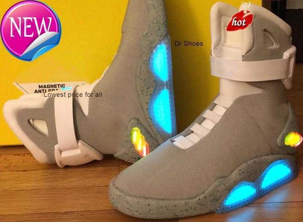 2023 automatic laces air mag back to the future glow in the dark gray sneakers marty mcfly's led shoes lighting marty mcflys mags black
2023 automatic laces air mag back to the future glow in the dark gray sneakers marty mcfly's led shoes lighting marty mcflys mags black