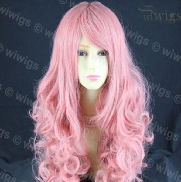stunning long curly milk pink ladies wig skin cosplay wavy from wiwigs uk7117262, Black;brown
stunning long curly milk pink ladies wig skin cosplay wavy from wiwigs uk7117262, Black;brown