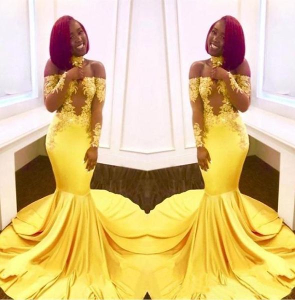 yellow black girls mermaid prom dresses lace long sleeves backless satin floor length formal party wear evening gowns 7411906
yellow black girls mermaid prom dresses lace long sleeves backless satin floor length formal party wear evening gowns 7411906