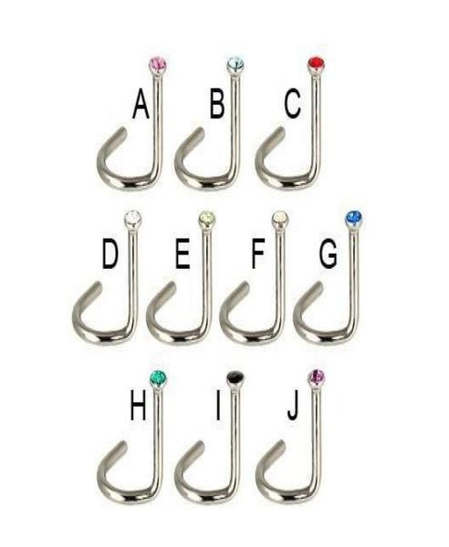 screws nose studs nose ring gem mixed color body piercing jewelry 316l stainless steel 100pcslot5539796, Silver
screws nose studs nose ring gem mixed color body piercing jewelry 316l stainless steel 100pcslot5539796, Silver