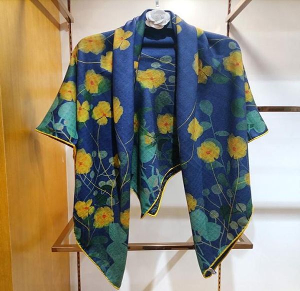 2021aw fashion scarves for women 135135cm thick warm cashmere scarf double side floral kerchief neckerchief chic girl039s wint7505365, Blue;gray
2021aw fashion scarves for women 135135cm thick warm cashmere scarf double side floral kerchief neckerchief chic girl039s wint7505365, Blue;gray