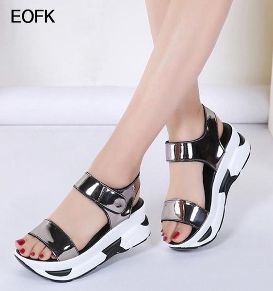 eofk 2020 fashion summer women sandals flat platform golden leather comfort casual punk shoes lady sandals woman7879130, Black
eofk 2020 fashion summer women sandals flat platform golden leather comfort casual punk shoes lady sandals woman7879130, Black