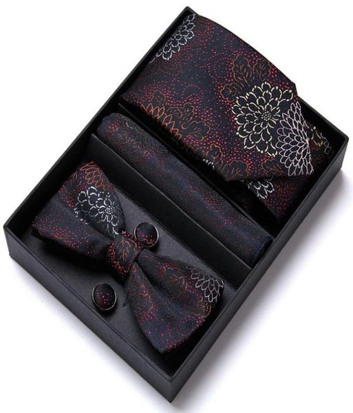 tie set men bow and pocket square bowtie necktie gravatas handkerchief cufflinks man corbatas hombre pajarita ties8417350, Black;gray
tie set men bow and pocket square bowtie necktie gravatas handkerchief cufflinks man corbatas hombre pajarita ties8417350, Black;gray