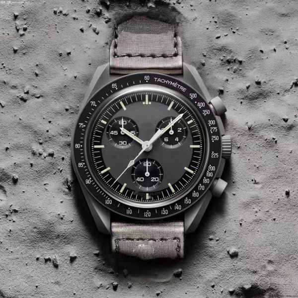 Bioceramic Planet Moon Mens Watches Full Function Quarz Chronograph Watch Mission To Mercury 42mm Nylon Luxury Watch Limited Edition Master Wristwatches, Black
Bioceramic Planet Moon Mens Watches Full Function Quarz Chronograph Watch Mission To Mercury 42mm Nylon Luxury Watch Limited Edition Master Wristwatches, Black