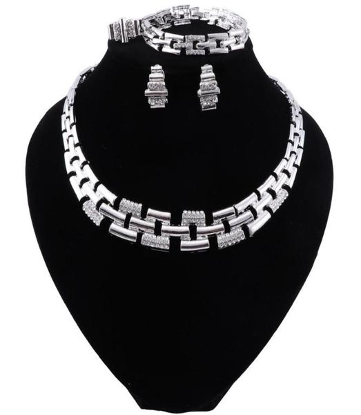 nigeria charm bridal luxury jewelry silver color necklace bracelet earrings ring dubai wedding fashion jewelry set5554973, Slivery;golden
nigeria charm bridal luxury jewelry silver color necklace bracelet earrings ring dubai wedding fashion jewelry set5554973, Slivery;golden