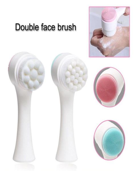 double side silicone facial cleanser brush portable vibration massager for body and face skin care8867567
double side silicone facial cleanser brush portable vibration massager for body and face skin care8867567