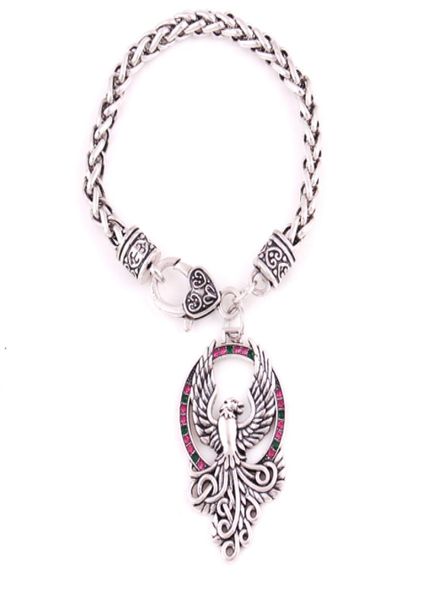phoenix rising charm pendant silver majestic solar fire bird amulet wheat link chain bracelet jewelry drop 2255422, Golden;silver
phoenix rising charm pendant silver majestic solar fire bird amulet wheat link chain bracelet jewelry drop 2255422, Golden;silver