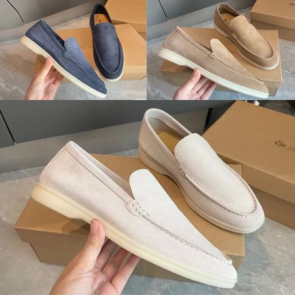 men's casual shoes lp loafers flat low suede cow leather oxfords loro piana moccasins summer walk comfort loafer slip on loafer rubber, Black
men's casual shoes lp loafers flat low suede cow leather oxfords loro piana moccasins summer walk comfort loafer slip on loafer rubber, Black