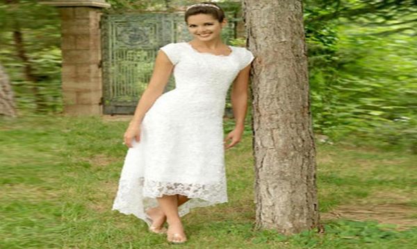 modest full lace aline wedding dresses scoop neck tealength bridal gowns grden country high low wedding gowns3676367, White
modest full lace aline wedding dresses scoop neck tealength bridal gowns grden country high low wedding gowns3676367, White