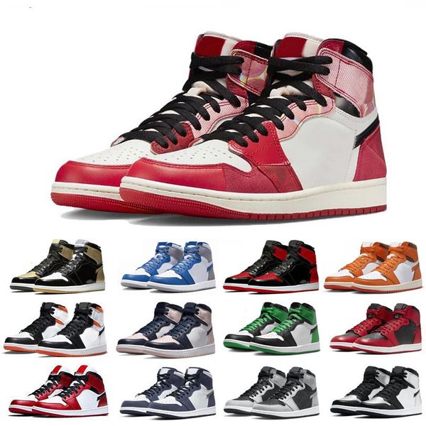 1 spider-verse 1s mens basketball shoes lucky green bred patent starfish true blue chicago lost found unc toe shadow 2.0 men women trainers
1 spider-verse 1s mens basketball shoes lucky green bred patent starfish true blue chicago lost found unc toe shadow 2.0 men women trainers