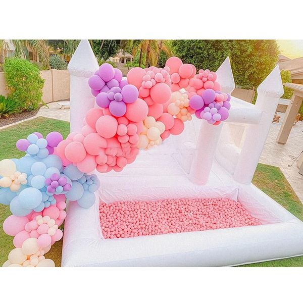 4.5x4.5m 15x15ft pvc jumper inflatable white bounce house combo with slide and ball pit kids commercial bouncy castle jumping bouncer
4.5x4.5m 15x15ft pvc jumper inflatable white bounce house combo with slide and ball pit kids commercial bouncy castle jumping bouncer