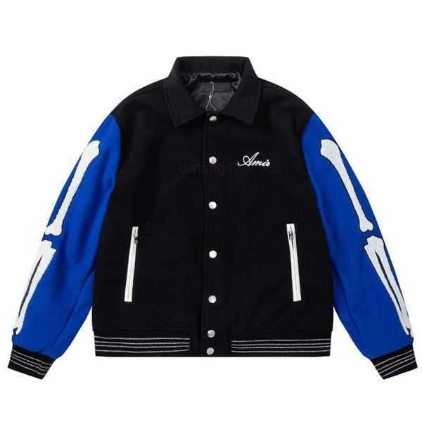 men's jackets skeleton bone towel embroidered letter jacket mens street wear wool blend baseball windproof coat 1 2obw, Black;brown
men's jackets skeleton bone towel embroidered letter jacket mens street wear wool blend baseball windproof coat 1 2obw, Black;brown