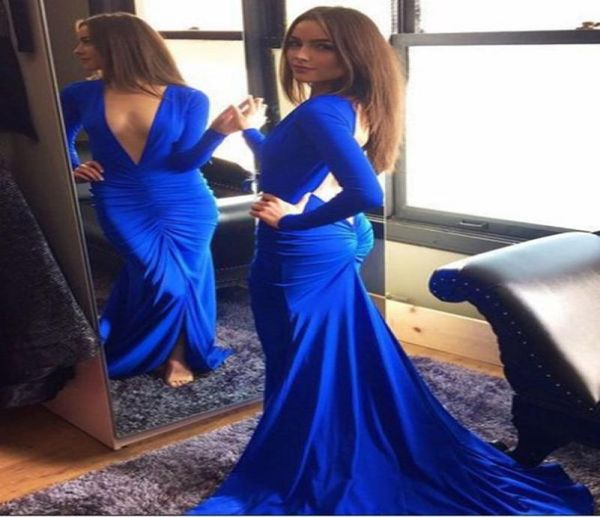 vneckline long mermaid evening dresses long sleeves floor length sheath prom dresses formal evening gowns custom ma2556021, Black;red
vneckline long mermaid evening dresses long sleeves floor length sheath prom dresses formal evening gowns custom ma2556021, Black;red