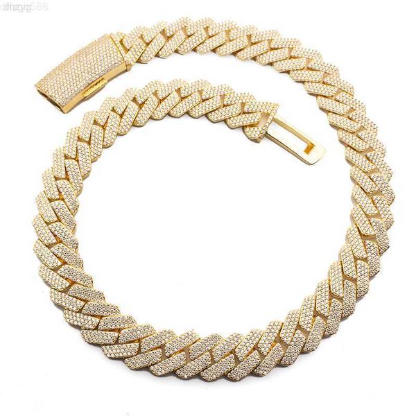 hip hop jewelry 18mm 3 row iced out vvs moissanite diamond 925 silver 18k gold plating cuban link chain
hip hop jewelry 18mm 3 row iced out vvs moissanite diamond 925 silver 18k gold plating cuban link chain