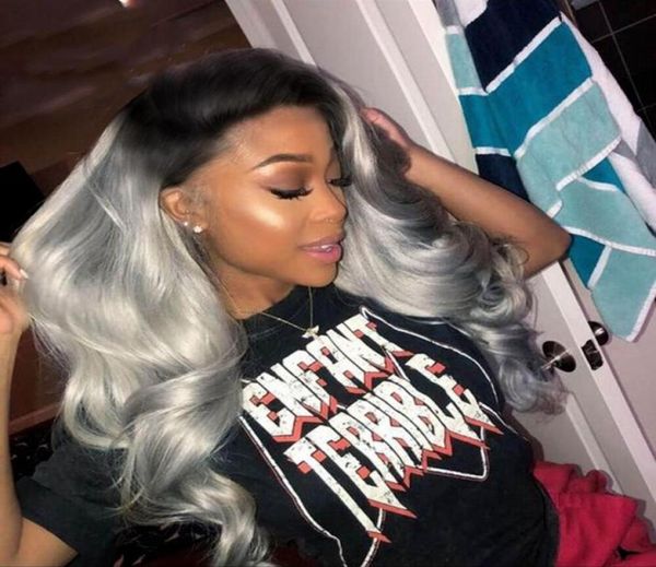remy hair brazilian wavy wig grey color 130 density ombre lace front wig preplucked hairline human hair wigs for women1574769, Black;brown
remy hair brazilian wavy wig grey color 130 density ombre lace front wig preplucked hairline human hair wigs for women1574769, Black;brown